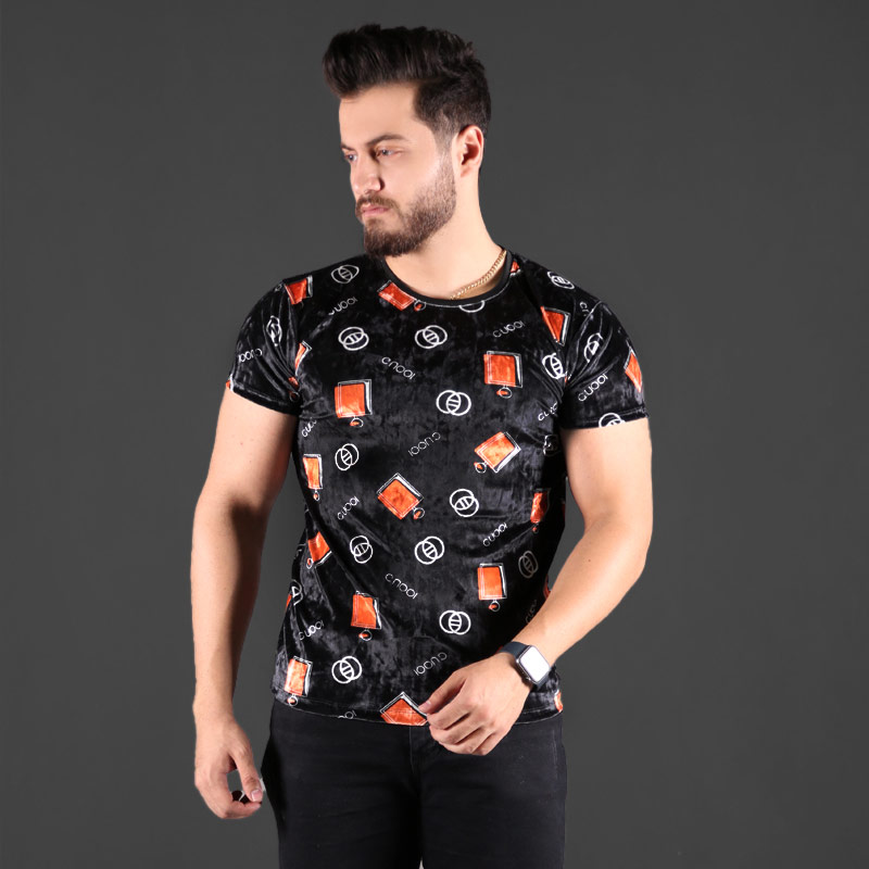 تیشرت مخمل مردانه مدل CUOOl - Image 5