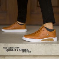 کفش مردانه مدل QUALITY (عسلی)