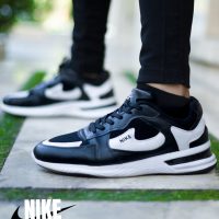 کفش مردانه nike مدل Genicco (مشکی سفید)
