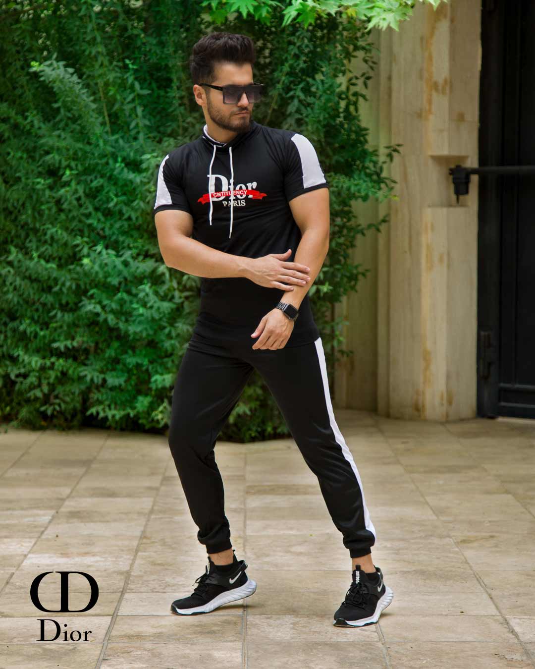 ست تیشرت شلوار مردانه diore مدل Hakan - Image 4