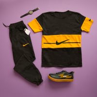ست تیشرت و شلوار nike مدل makron