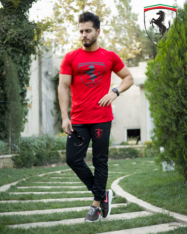 ست تیشرت و شلوار Ferrari - Image 3