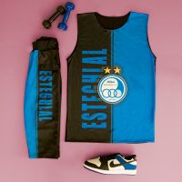 ست تاپ و شلوارک مردانه استقلال مدل madmext