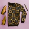 بلوز مردانه مدل Gucci (طلایی)