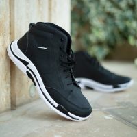 کفش ساقدار Balenciaga مدل Hoka (مشکی)