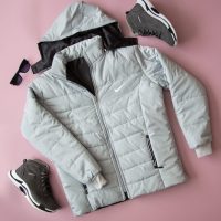 کاپشن مردانه Nike مدل Sarzi (طوسی)