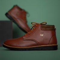 نیم بوت مردانه Cat مدل Enzo