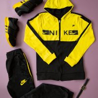 ست سویشرت و شلوار Atan (زرد)