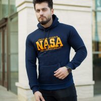 هودی مردانه Nasa مدل Jack (سورمه ای)