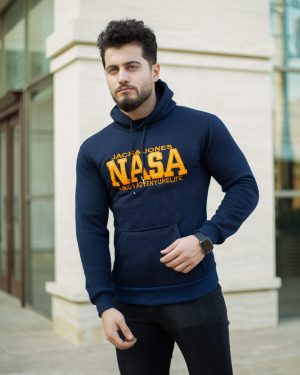 هودی مردانه Nasa مدل Jack (سورمه ای)