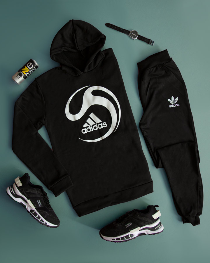 ست سویشرت و شلوار Adidas مدل Saroo - Image 4