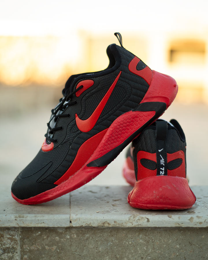 کفش مردانه Nike مدل Air 270 (مشکی قرمز) - Image 6