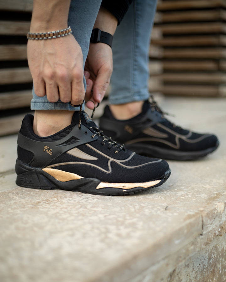 کفش مردانه Fila مدل kils gold - Image 5