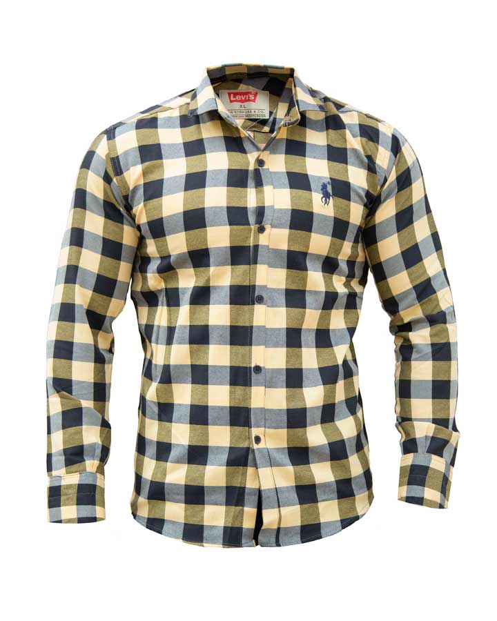 پیراهن مردانه مدل Jachs (لیمویی) - Image 2