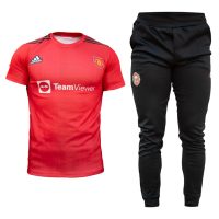 ست تیشرت و شلوار Karak (قرمز)