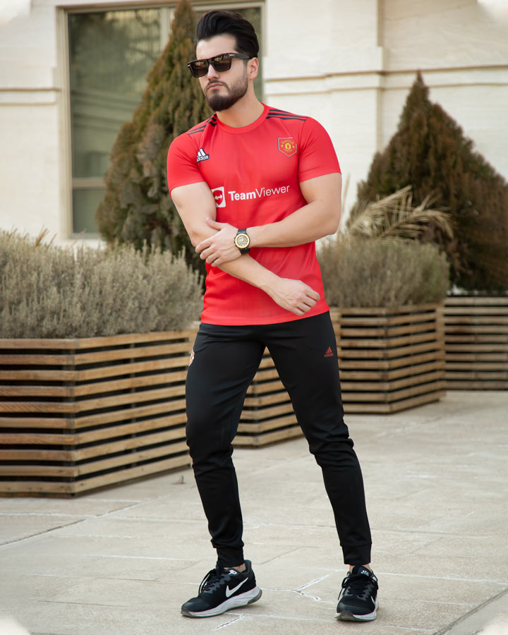 ست تیشرت و شلوار Karak (قرمز) - Image 4