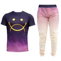 ست تیشرت و شلوار مردانه مدل Smile