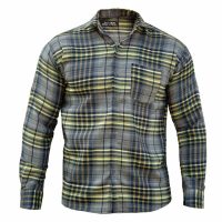 پیراهن مردانه مدل Liverji (طوسی زرد)