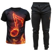 ست تیشرت و شلوار مردانه مدل Music