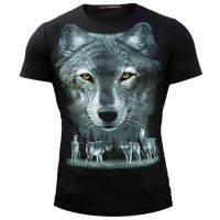 تیشرت مردانه مدل Wolf