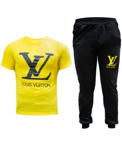 Alternative view of ست تیشرت و شلوار Louis Vuitton مدل hayma (زرد)