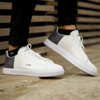 کفش مردانه مدل Dspna (سفید طوسی)