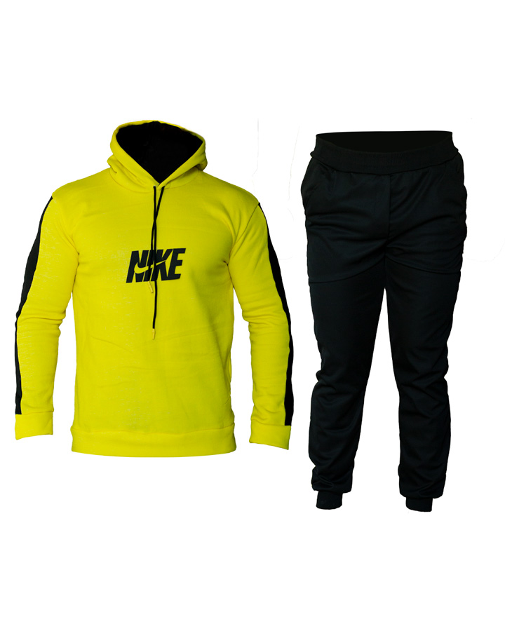 ست سویشرت و شلوار Nike مدل Demon (زرد) - Image 2