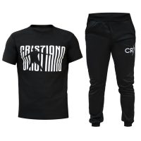 ست تیشرت و شلوار مدل CR7 (مشکی)