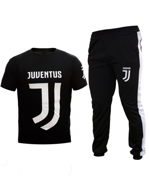 ست تیشرت و شلوار Juventus مدل Edmond (مشکی)