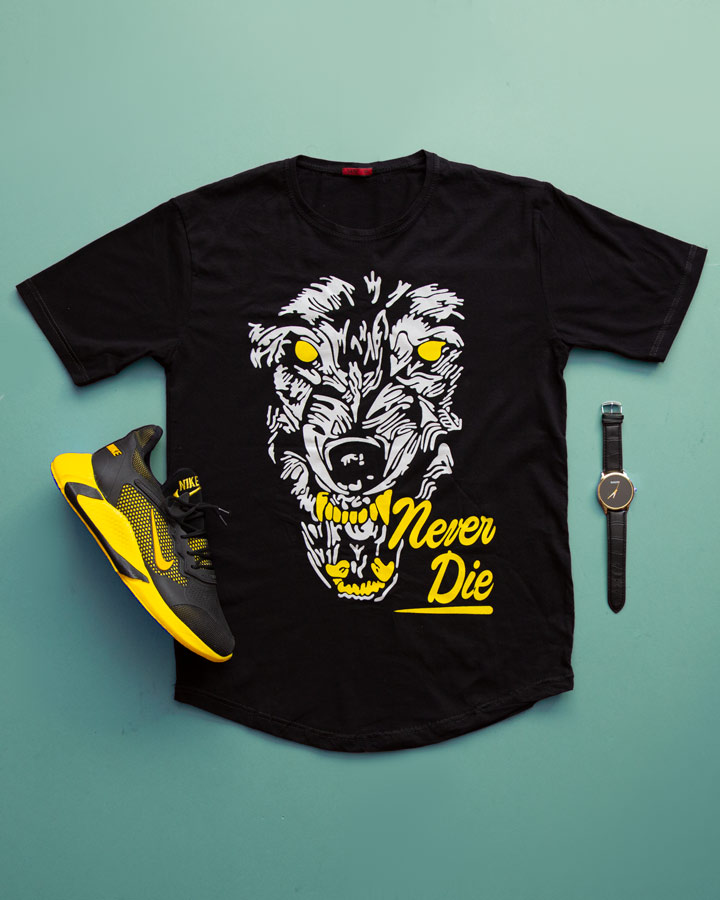 تیشرت مردانه مدل Never Die - Image 4