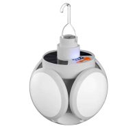 چراغ توپی پنج پر شارژی مدل Hook