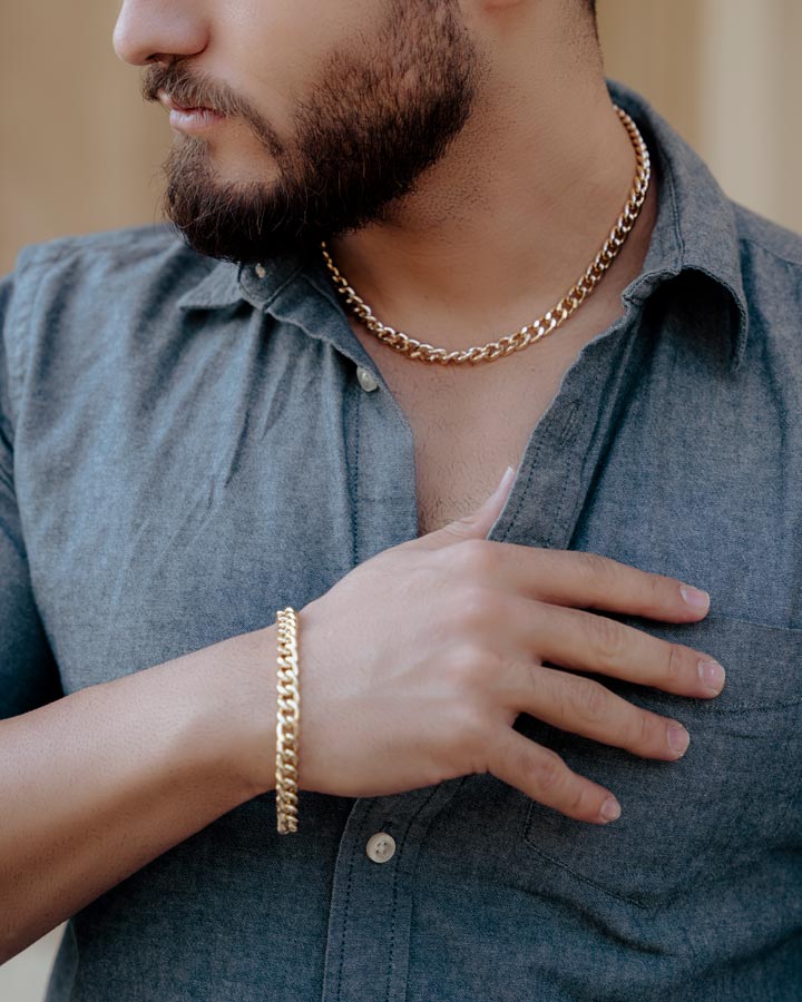 ست گردنبند و دستبند Cartier مدل Zar - Image 5