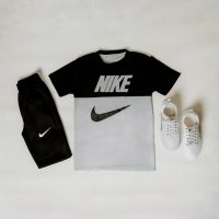 ست تیشرت وشلوار Nike مدل Halako (سفید)