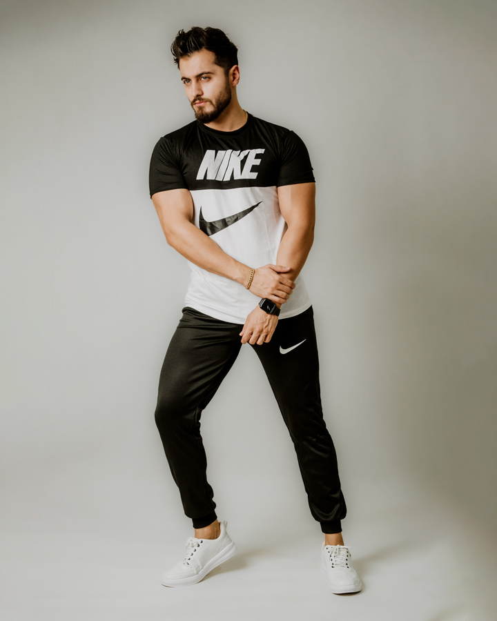 ست تیشرت وشلوار Nike مدل Halako (سفید) - Image 3