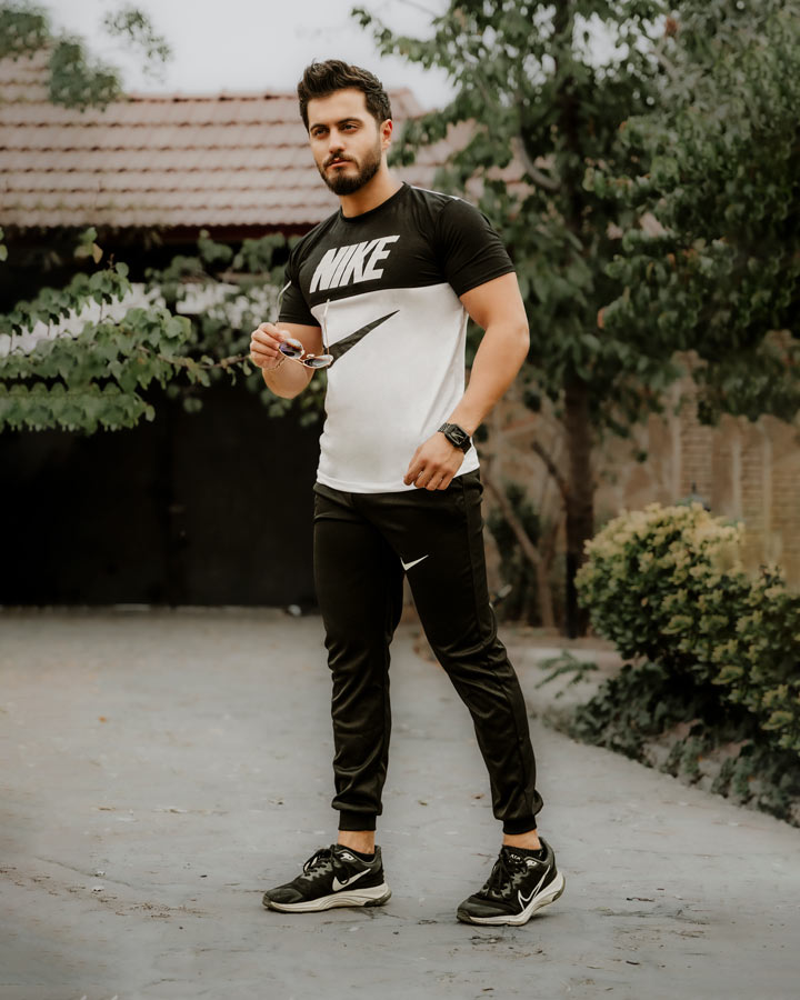 ست تیشرت وشلوار Nike مدل Halako (سفید) - Image 4