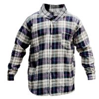 پیراهن پاییزه مردانه مدل  Vazista (سرمه ای)