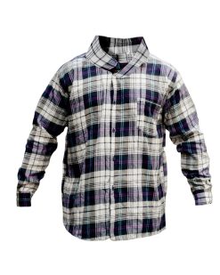 پیراهن پاییزه مردانه مدل Vazista (سرمه ای)