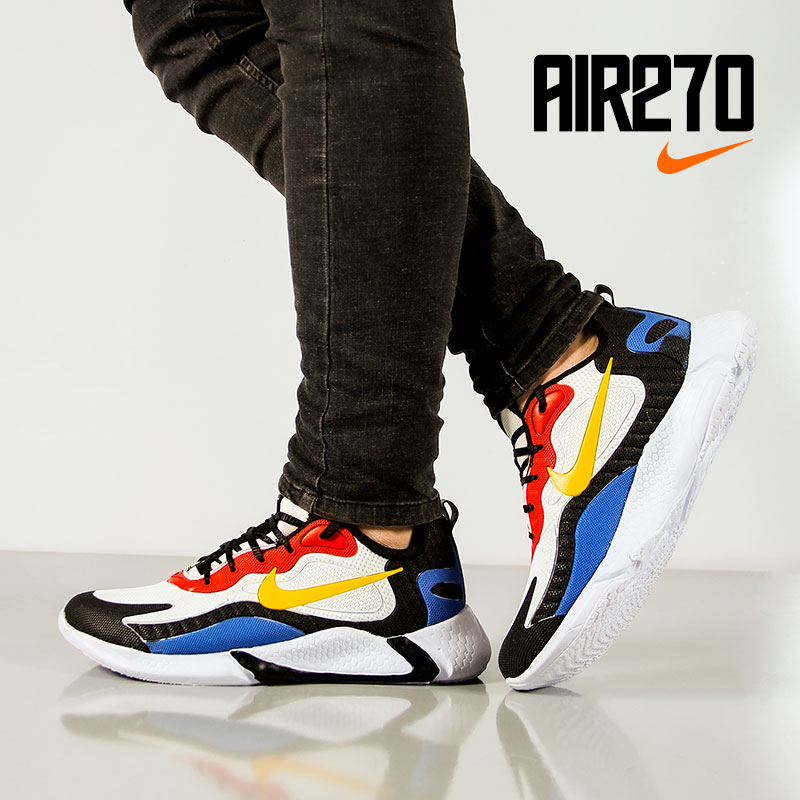 کفش مردانه Nike مدل Air270 (زرد قرمز) - Image 9