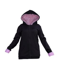 Alternative view of سویشرت زنانه کلاه خز Arzhan (صورتی)