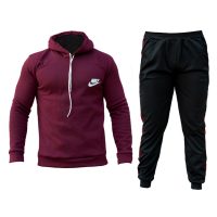 سویشرت و شلوار Nike مدل Simon (زرشکی)