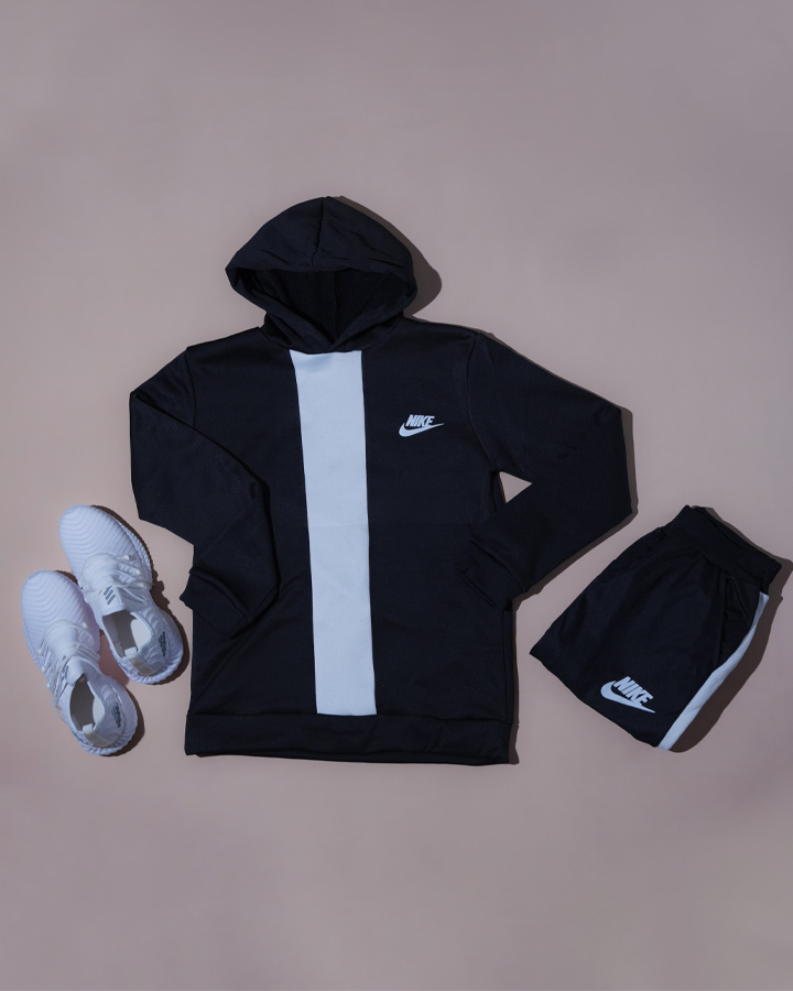 ست سویشرت شلوار Nike مدل Amelia (سفید) - Image 4