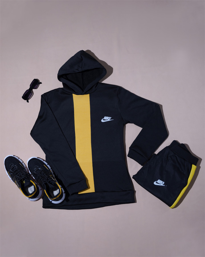 ست سویشرت شلوار Nike مدل Amelia (زرد) - Image 4