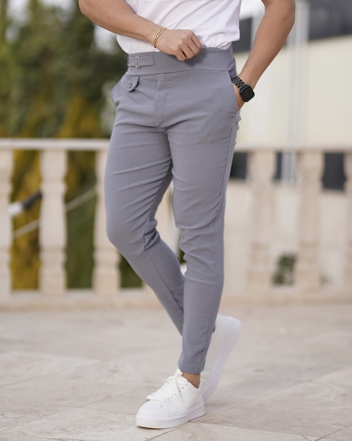 شلوار مردانه مدل Mehrad (طوسی) - Image 3