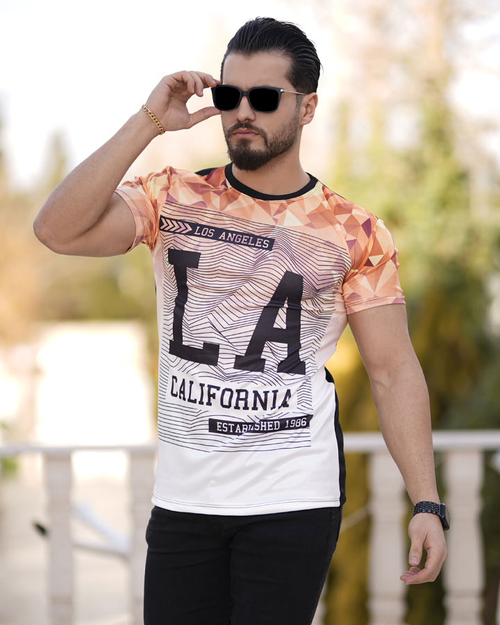 تیشرت مردانه مدل California - Image 3