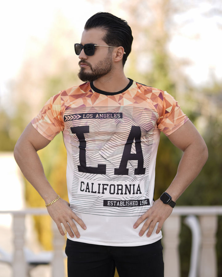 تیشرت مردانه مدل California - Image 4
