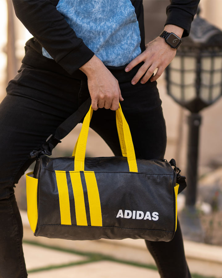 ساک ورزشی Adidas مدل Solar (زرد) - Image 3