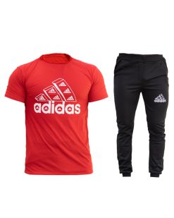 Alternative view of ست تیشرت وشلوار adidas مدل berkan (قرمز)