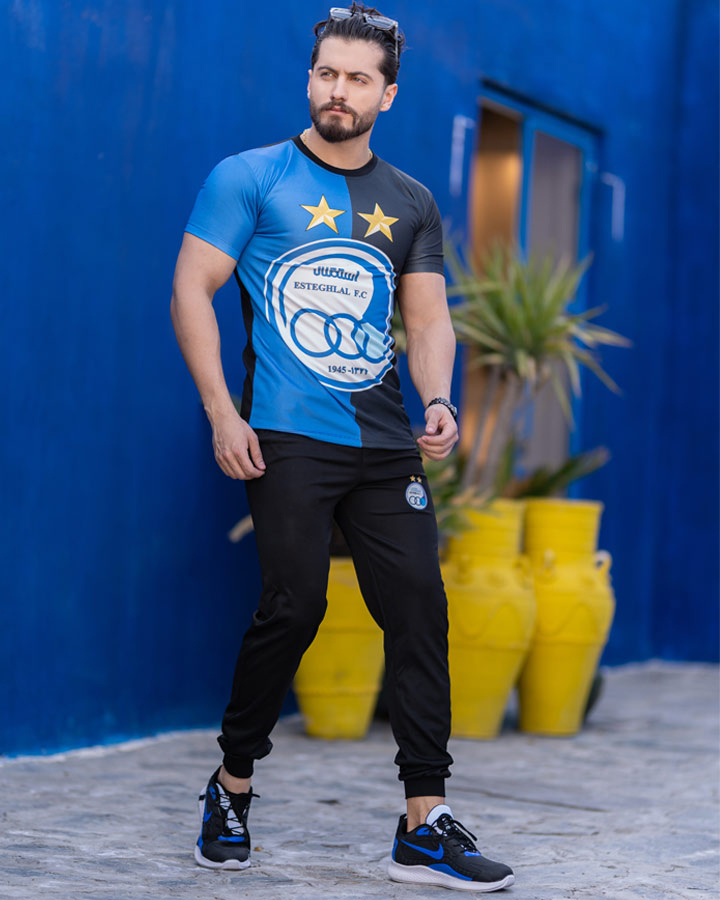 ست تیشرت وشلوار استقلال مدل kongore - Image 7