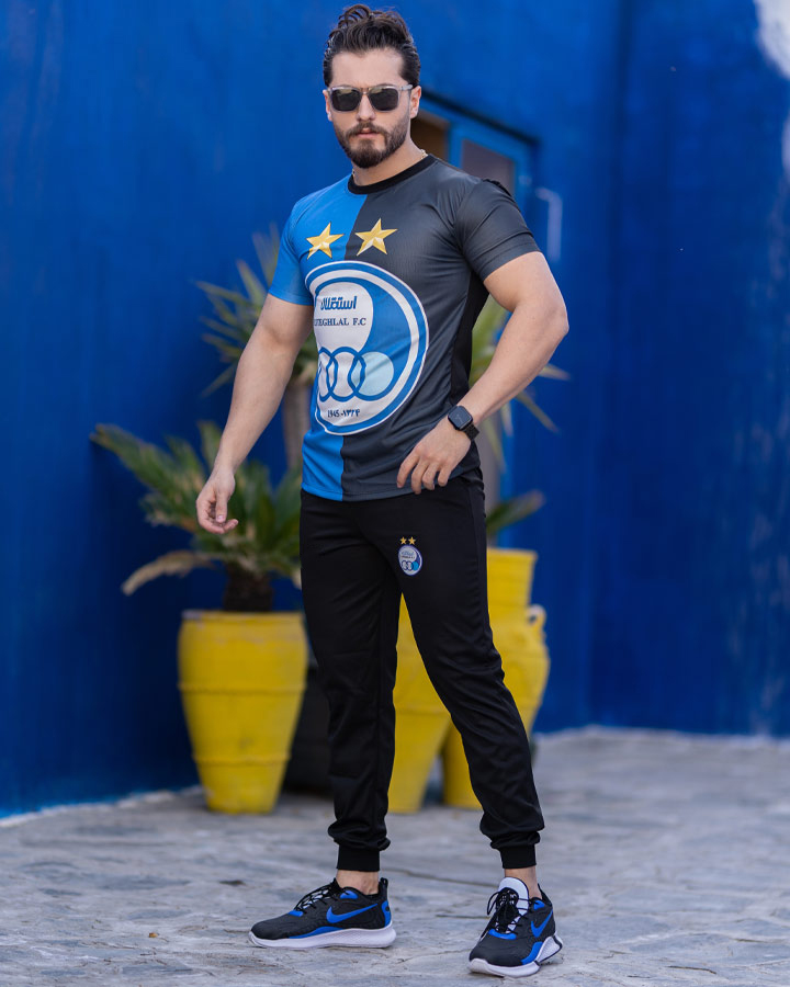 ست تیشرت وشلوار استقلال مدل kongore - Image 8