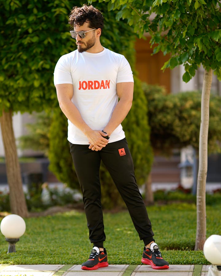 ست تیشرت شلوار jordan کد 6006 - Image 3